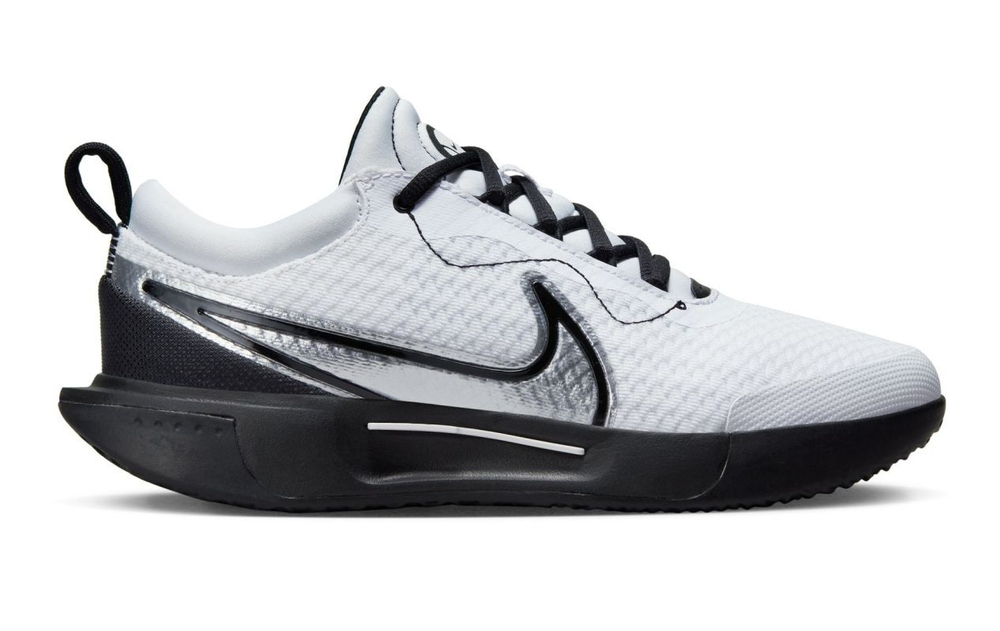 Женские Кроссовки теннисные Nike Zoom Court Pro HC - white/разноцветный/black