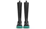 Bottega Veneta Leather Heel Boot Black Water Women"s