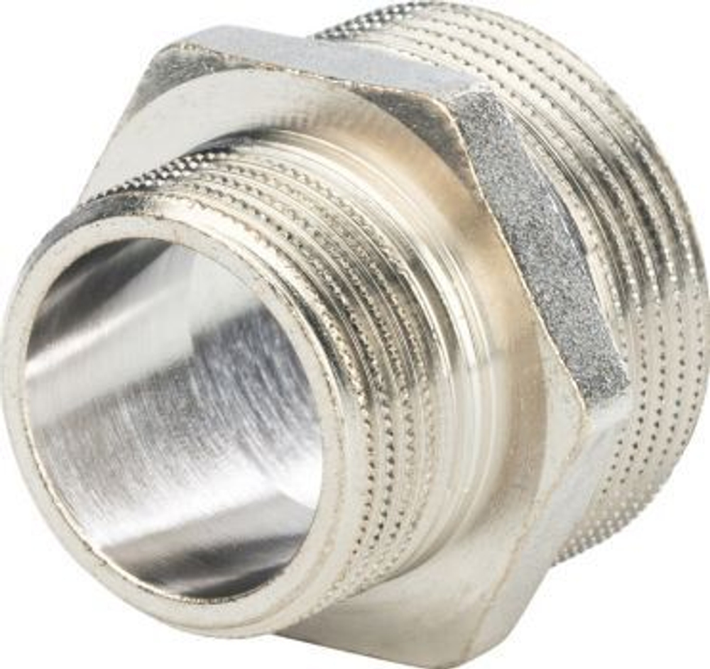 Ниппель-переходник 1 1/4*3/4" НИКЕЛЬ 5041