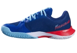Детские кроссовки для падела Babolat Jet Premura 2 JR - blue/poppy red