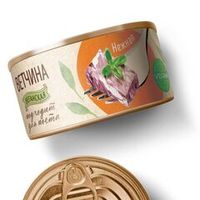 Продукт белковый консервированный «Ветчина нежная» постная, 300 г, Vego