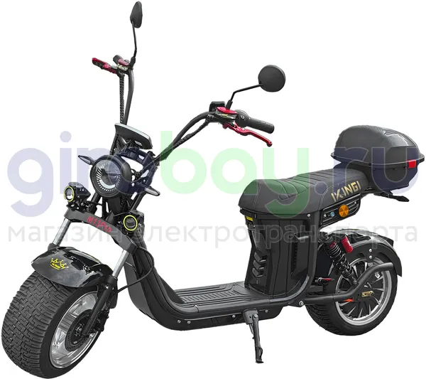 Электроскутер IKINGI M13 PRO 3999W (60V/28Ah) с кфором фото №1