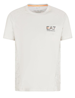 Мужская теннисная футболка EA7 Man Jersey T-Shirt - rainy day