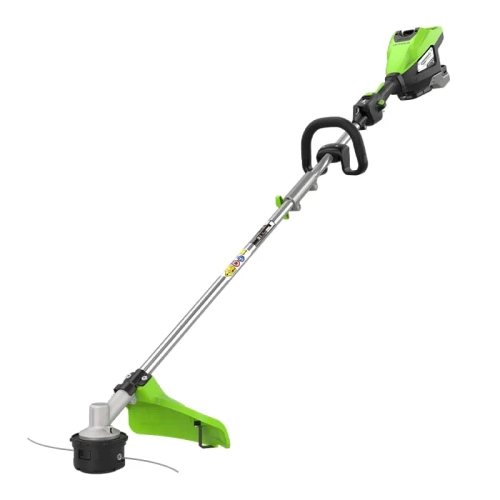 Триммер аккумуляторный Greenworks ST161S, 82V, 1,6 кВт, 43 см, бесщеточный, с 1хАКБ 5 Ач и ЗУ (2112307UB)