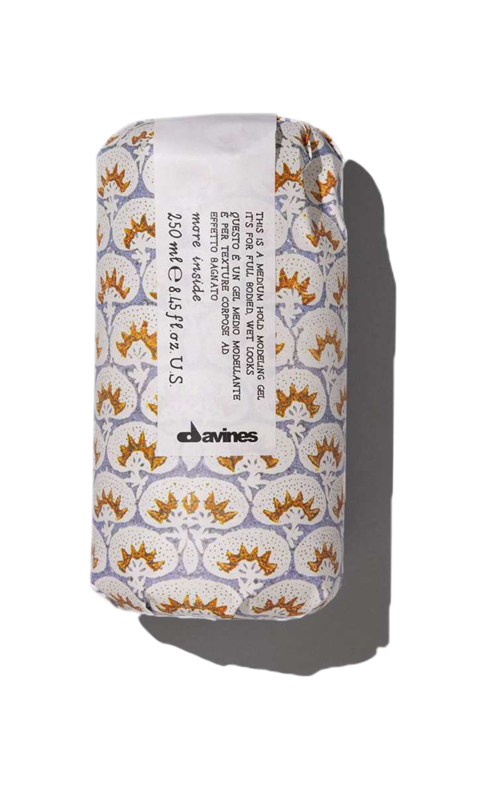 Davines More Inside Medium Hold Modelling Gel 250 ml - Моделирующий гель средней фиксации для создания эффекта мокрых волос