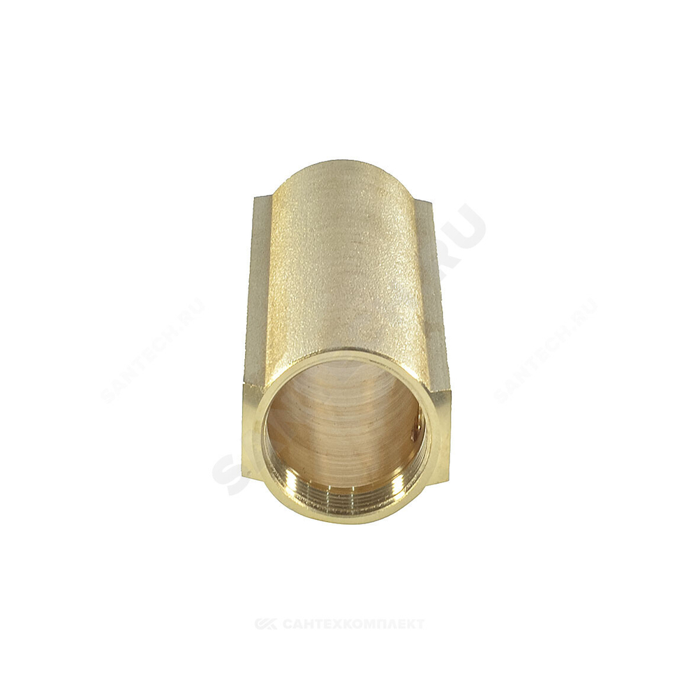 Коллектор латунь 1 1/4" ВР/ВР на 3 вых 1/2" ВР м/о 100мм Апогей 422144 (КЛА3203.100-1-ВР15)