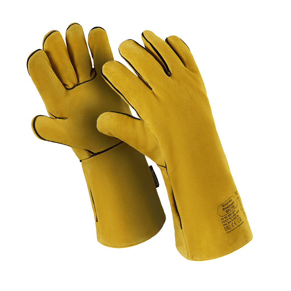 Перчатки Manipula Specialist® Флагман Фаерлайт (спилок+флис), SPL-113/TG-691 (10)