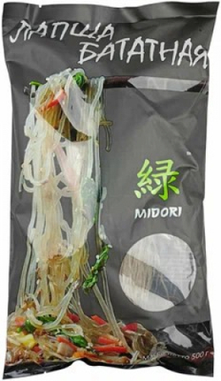 Картофельная лапша китайская (noodles) 500г
