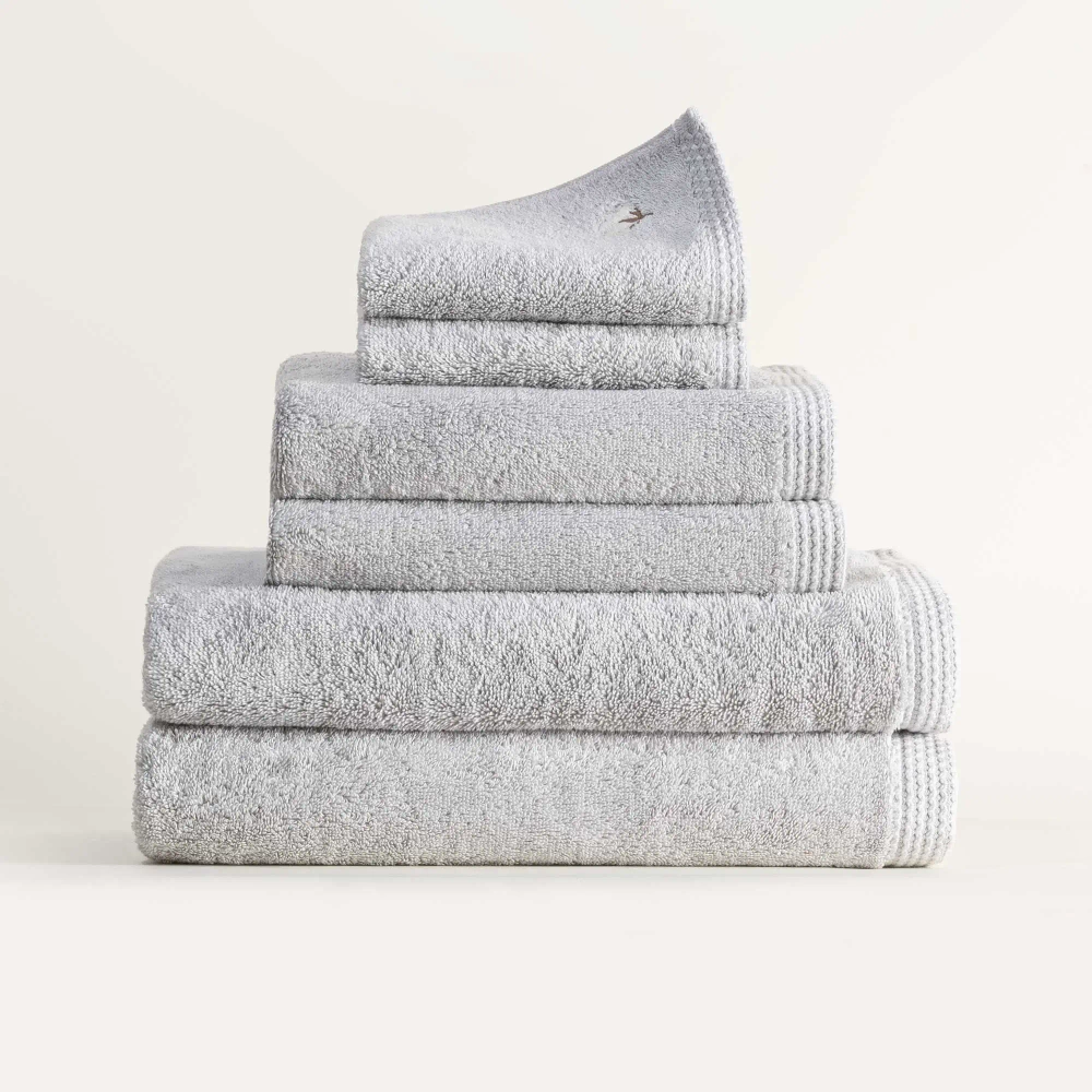 Полотенце из органического хлопка Pure Cotton 50х90 серый