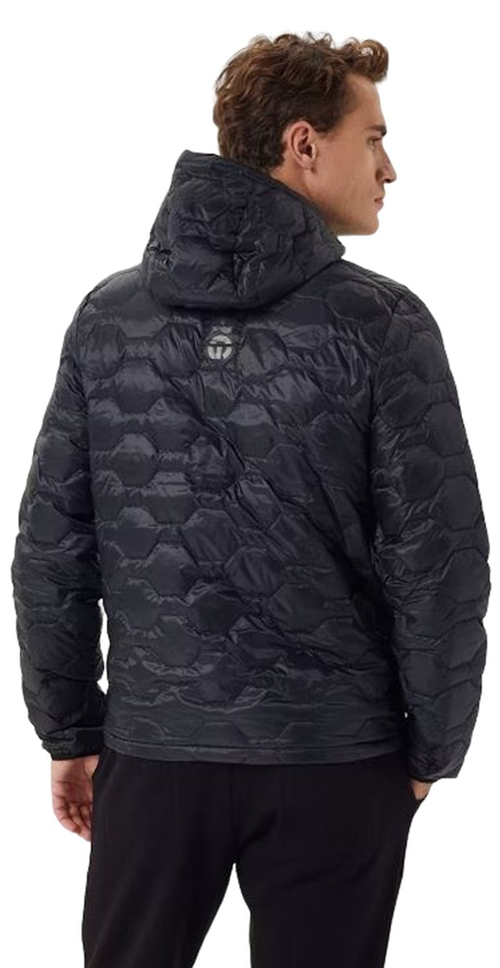 Мужская теннисная куртка Bj_rn Borg Liner Hooded Down