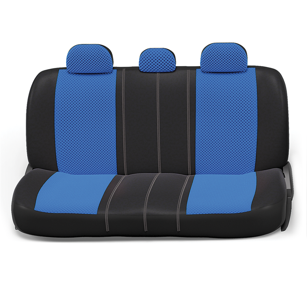 Авточехлы AUTOPROFI EXTRA COMFORT ECO-1105 BK/BL черный / синий размер М