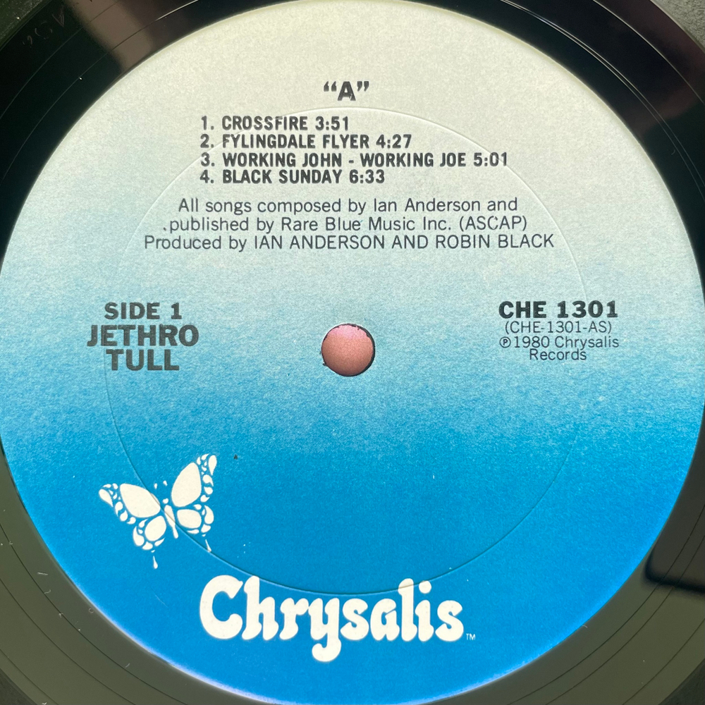 Jethro Tull ‎– A (США 1980г.)