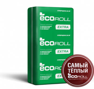 Утеплитель Экорол Экстра термо плита 50х610х1230 12 м2 16 плит