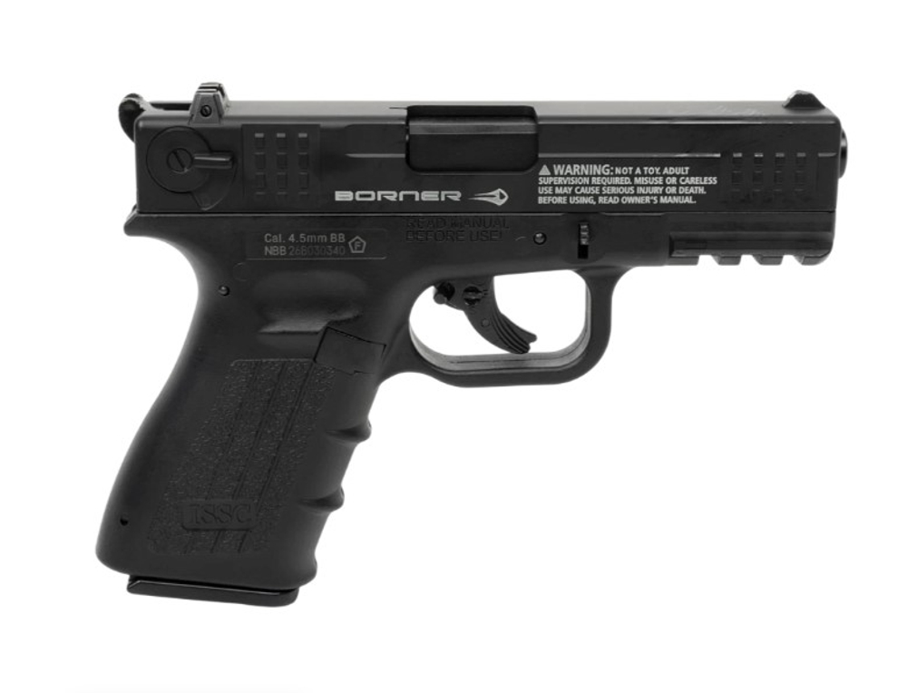 Пистолет пневматический BORNER M22 (blowback), кал. 4,5 мм