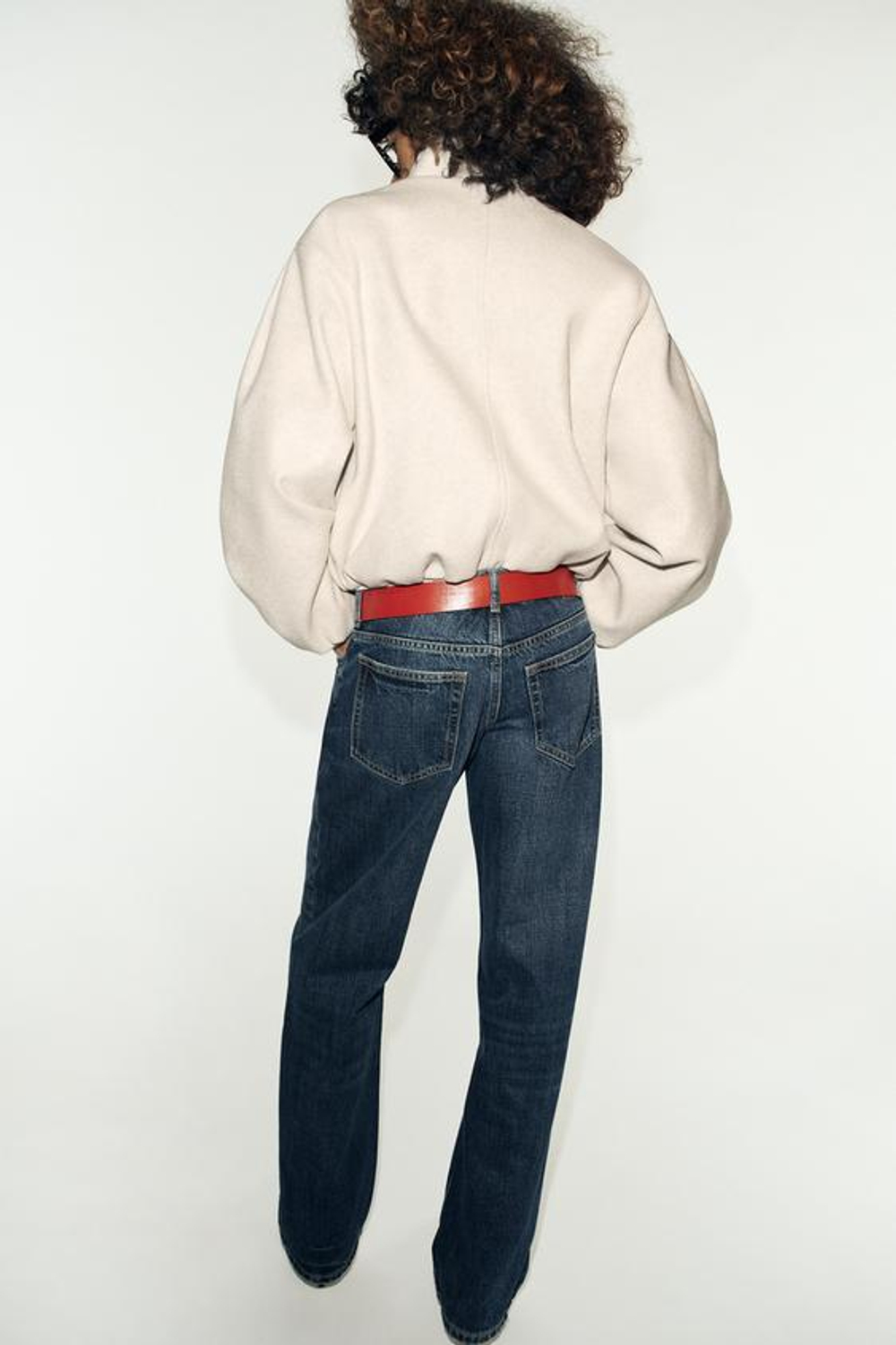 ZARA МЯГКИЙ БОМБЕР, ЭКРЮ