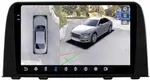 Магнитола для Honda CR-V 5 2017-2022 - FarCar BX1011M-360 монитор 9.5" 2K QLED на Android 13, Быстрая, CarPlay, 4G SIM-слот, 4 камеры в комплекте