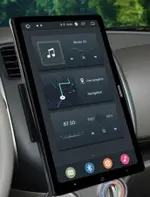 2DIN магнитола с поворотным экраном 13.3" - Kuberg OL-1033-2D-D на Android 10, Быстрая, CarPlay, 4G SIM-слот