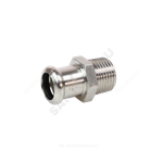 Муфта сталь нерж AISI 316L Дн 15х1/2" Ру16 пресс/НР Inoxpres RM 187102015
