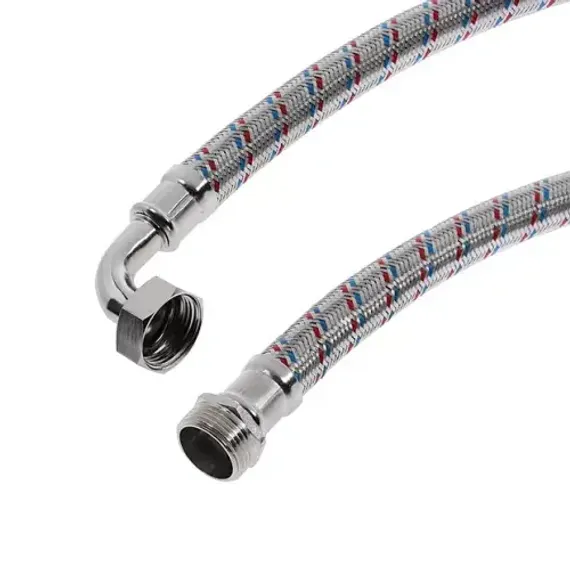 Подводка гибкая Aquatechnica Н-В 1/2"*1" 30см угловая 06857