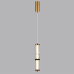 5455/12L L-VISION ODL_EX26 043 сатин.латунь/терракот/черный Подвес LED 12W 4000K COLLIER