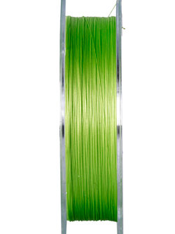 Леска плетёная Lucky John Vanrex х8 BRAID Fluo Green 125 м, 0,12 мм