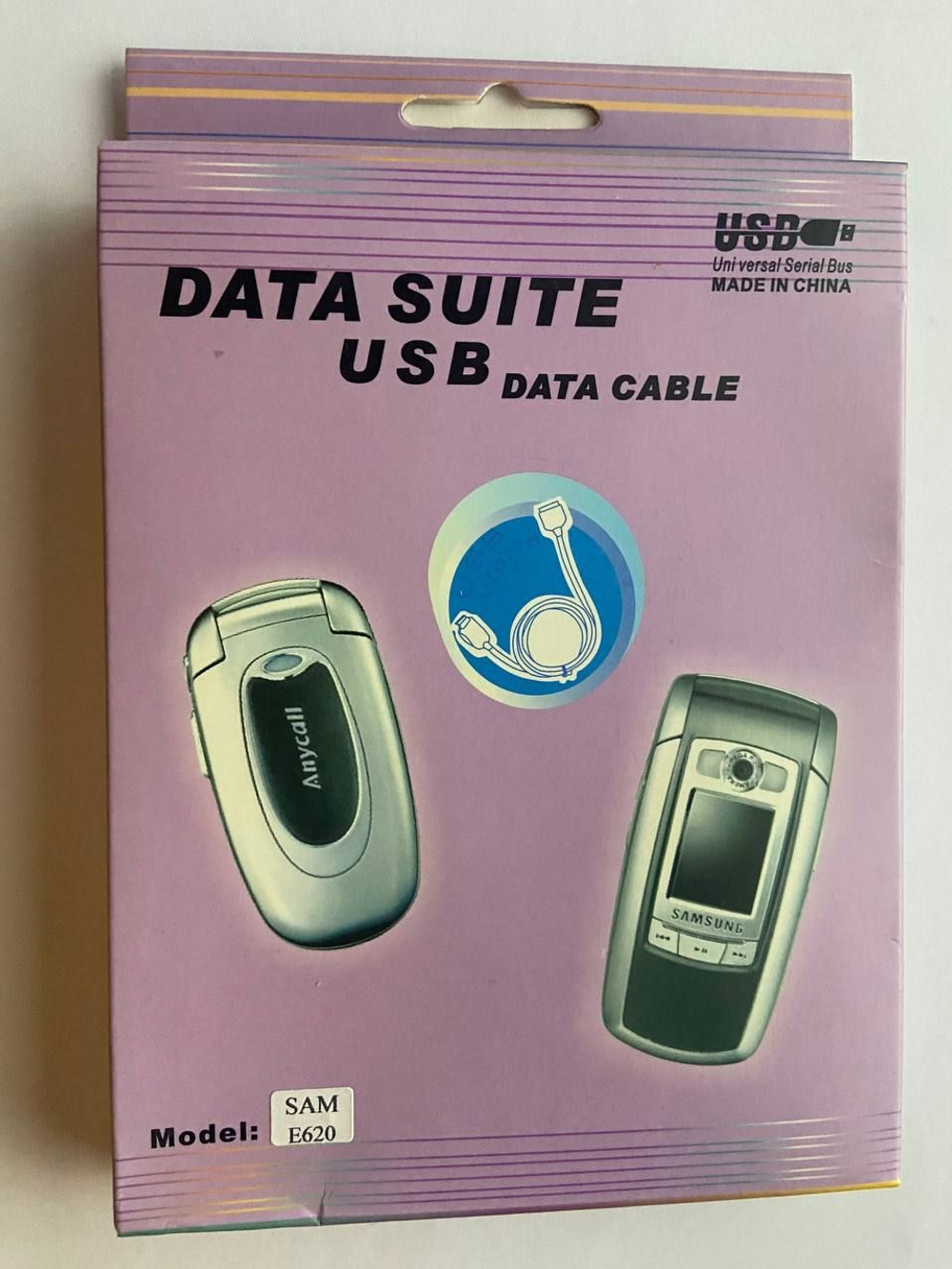 ДАТА КАБЕЛЬ USB data cable SAM E620 + CD