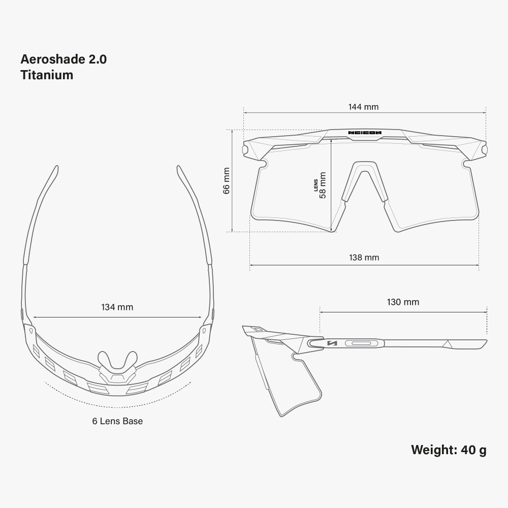 Спортивные очки c диоптриями Scicon Aeroshade 2.0 Titanium Sunglasses Black Crystal Photochromic Multi Mirror Blue/Green