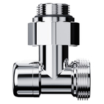 Узел нижнего подключения Royal Thermo Design угловой 1/2quot;х3/4quot; EK (хром)
