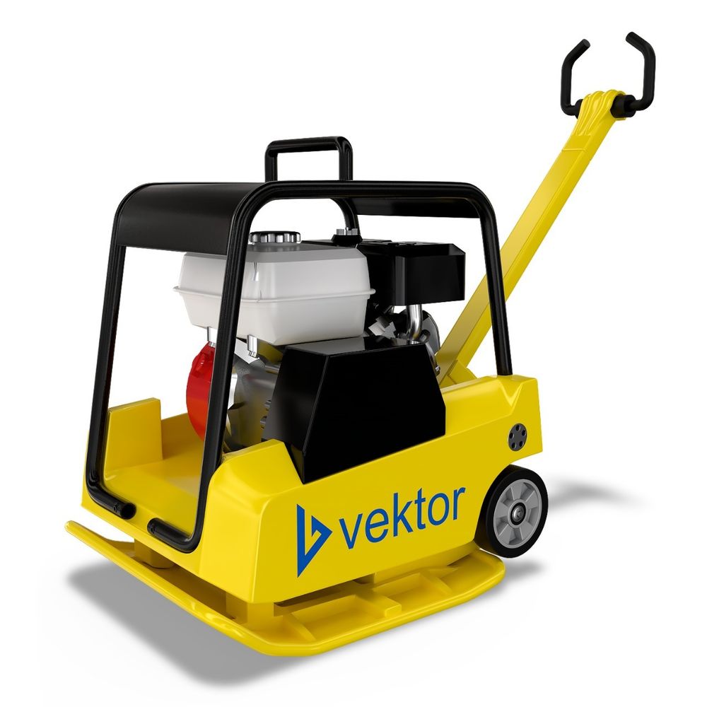 Виброплита реверсивная Vektor VPG-160С гидравлическая - [172 кг / 30 кН / Honda GX270]