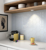 Equipe Scale Hexagon White 10.7x12.4