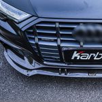 Карбоновые накладки на воздуховоды переднего бампера для AUDI A6 ALLROAD C8 Рестайлинг 2020+ Ауди