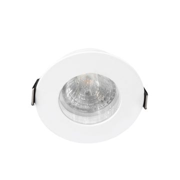Встраиваемый точечный светильник GU10 CLT 045C1 WH IP44 белый Crystal Lux