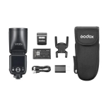 Вспышка накамерная Godox V100F TTL с круглой головкой для Fujifilm