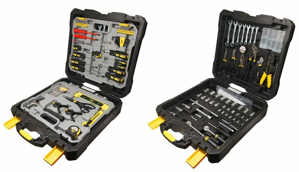Набор инструментов 400 пр,1/4''1/2''(6гр.) (4-22мм).дорожный кейс WMC TOOLS WMC-40400
