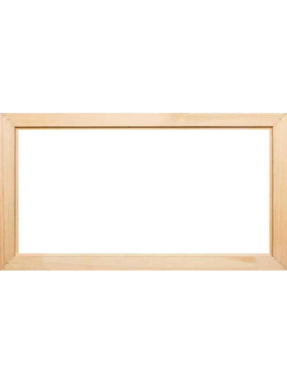 Деревянная рама 30x55 для картин на подрамнике сеч. 40x18