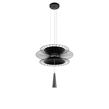 Подвесной светильник 1*GU10 10141B/400 Black чёрный Star LOFT IT