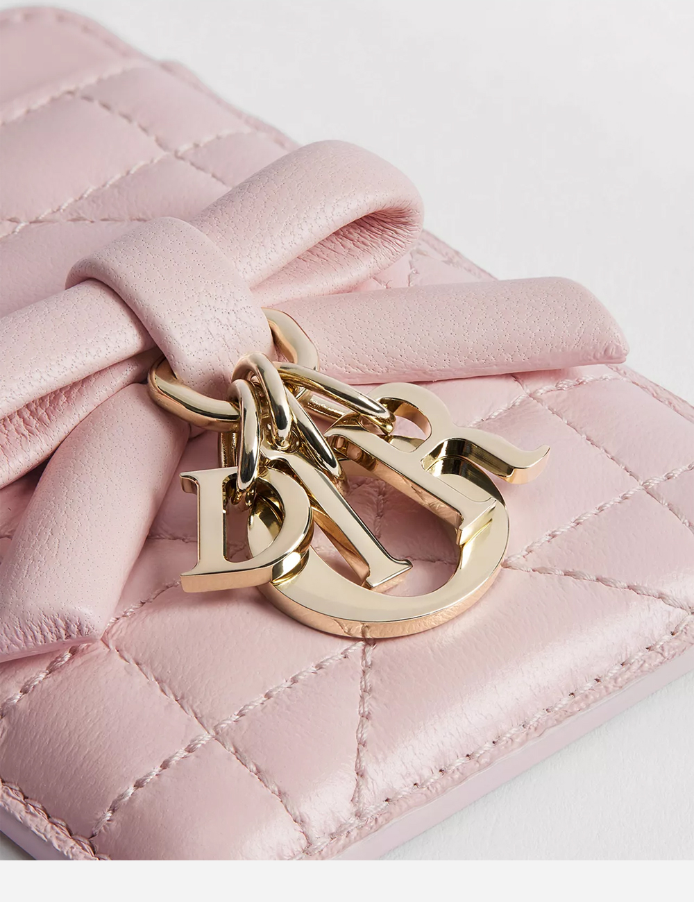 Магнитный картхолдер Lady Dior Magnetic "Soupir Pink"