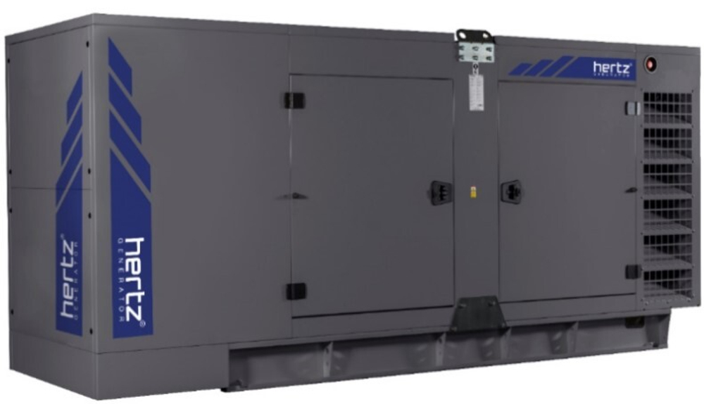 Дизельный генератор Hertz HG 341 PC в кожухе
