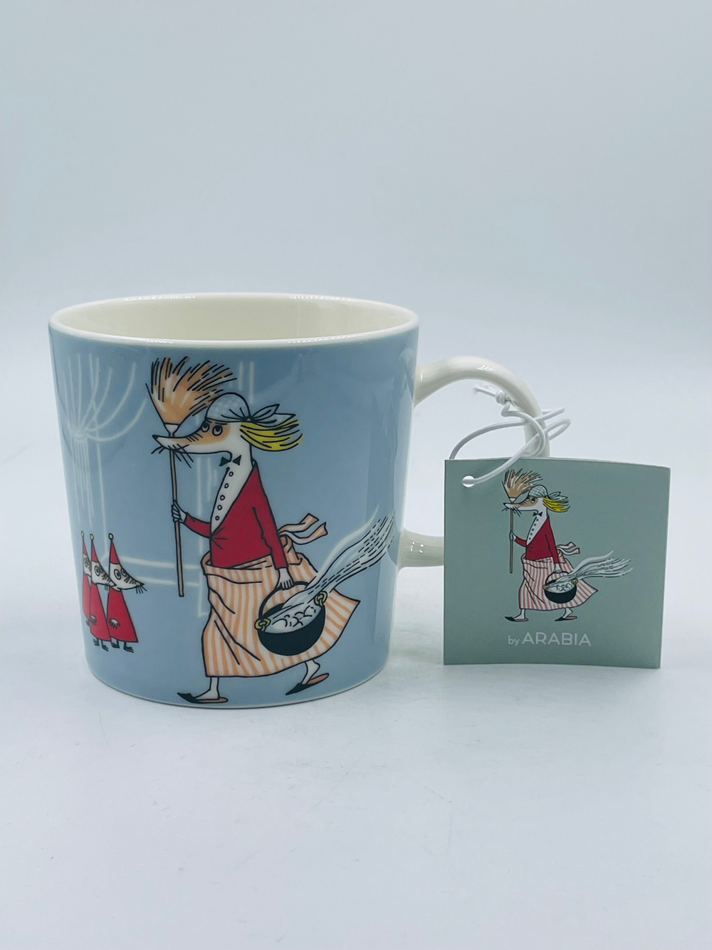 Кружка Moomin Arabia "Vilijonkka", фарфор Vitro, 300 мл (из Финляндии)