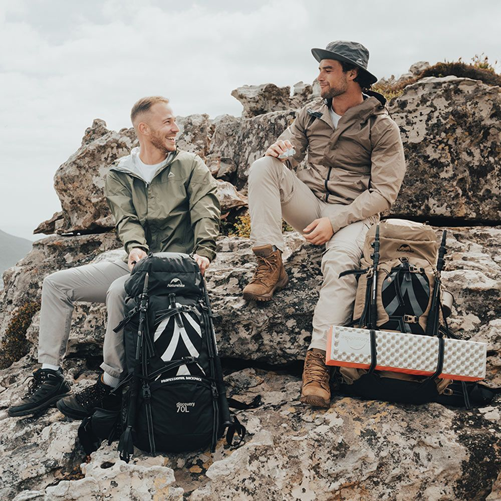 Рюкзак туристический Naturehike NH70B070-B 70L голубой, 6927595709023