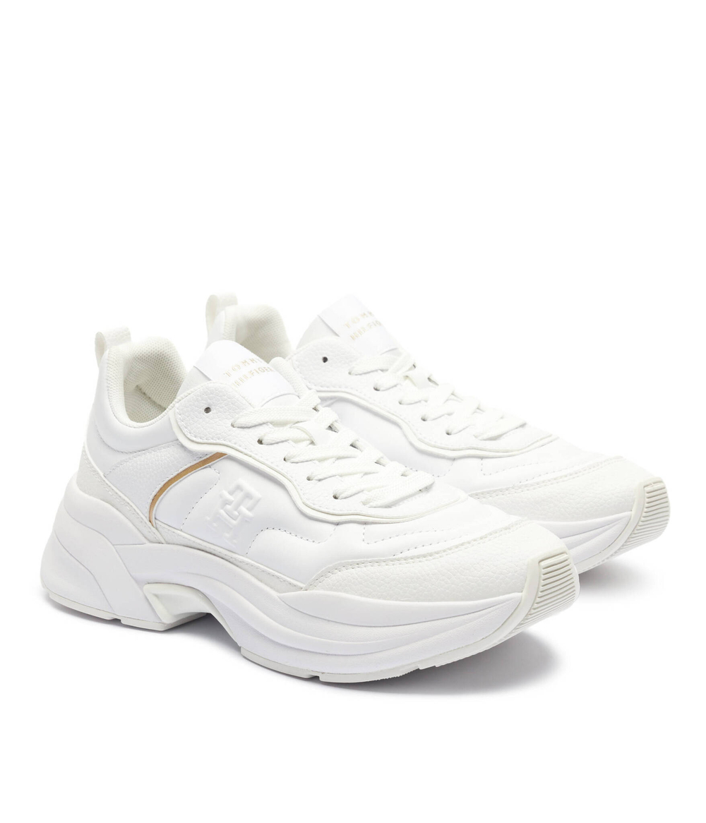 Кроссовки CHUNKY DRESSY RUNNER Tommy Hilfiger - экрю(FW0FW08346)