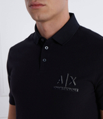 Поло Armani Exchange - темно-синий(3DZFSB ZJM5Z)