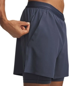 Теннисные шорты Under Armour Vanish Elite 2 in 1 - downpour gray