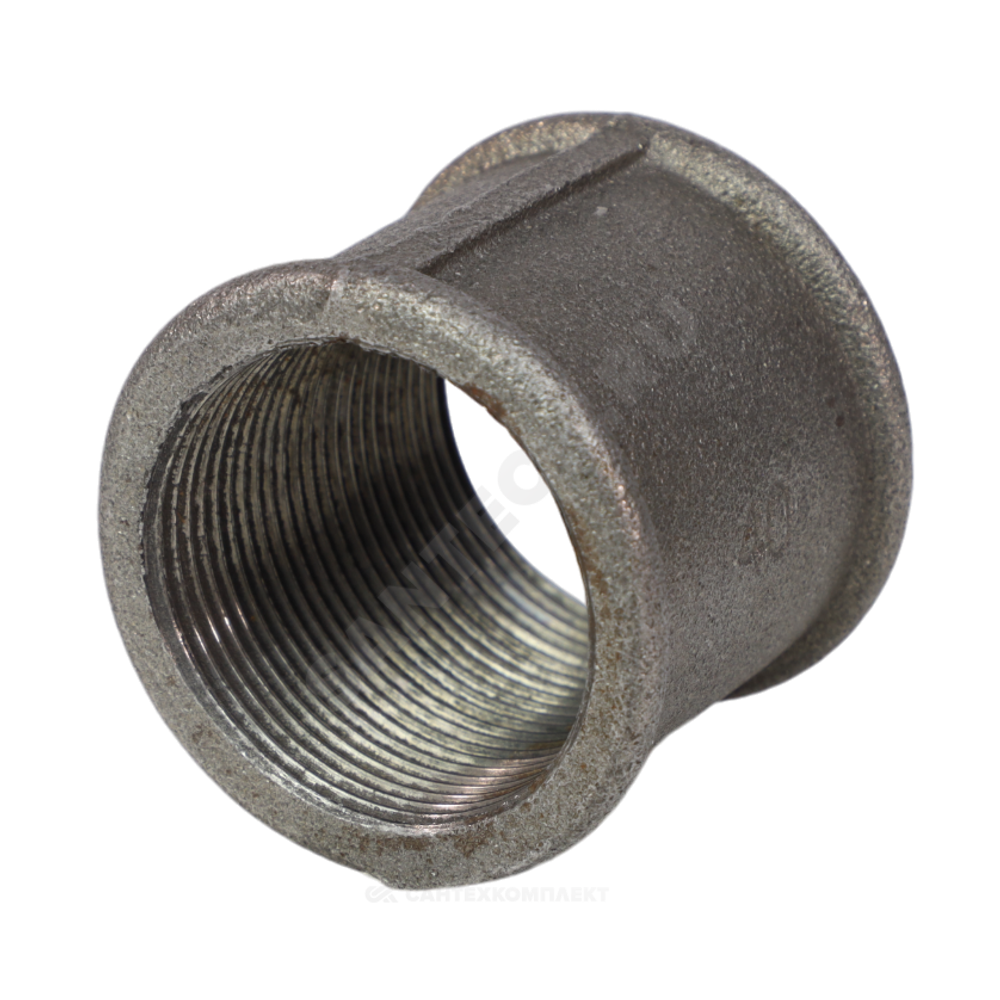Муфта длинная чугун Ду 32 (1 1/4") ВР Fittex