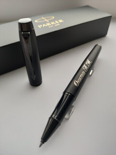Ручка роллер Parker IM Achromatic Matt Black F