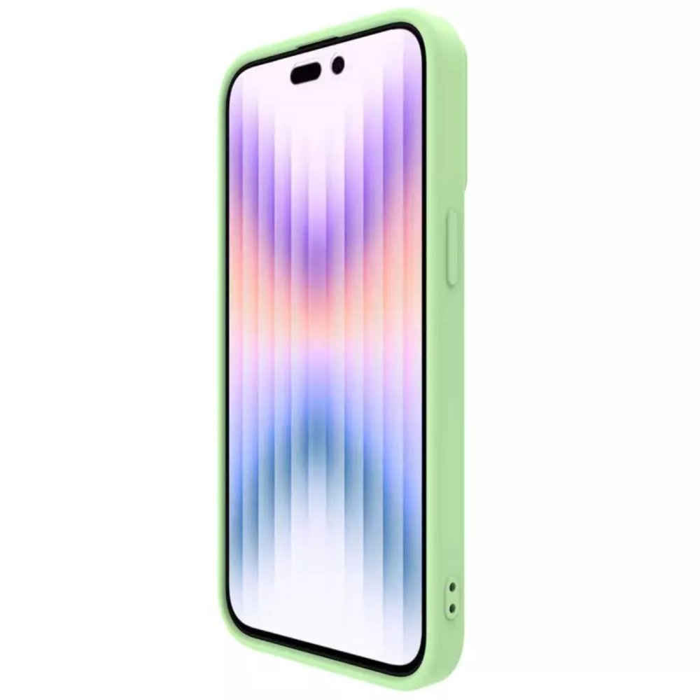 Накладка Nillkin CamShield Silky Silicone Case для iPhone 15 Pro Max
