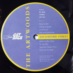 Винтажная виниловая пластинка LP The Artwoods 100 Oxford Street (Italy 1998)