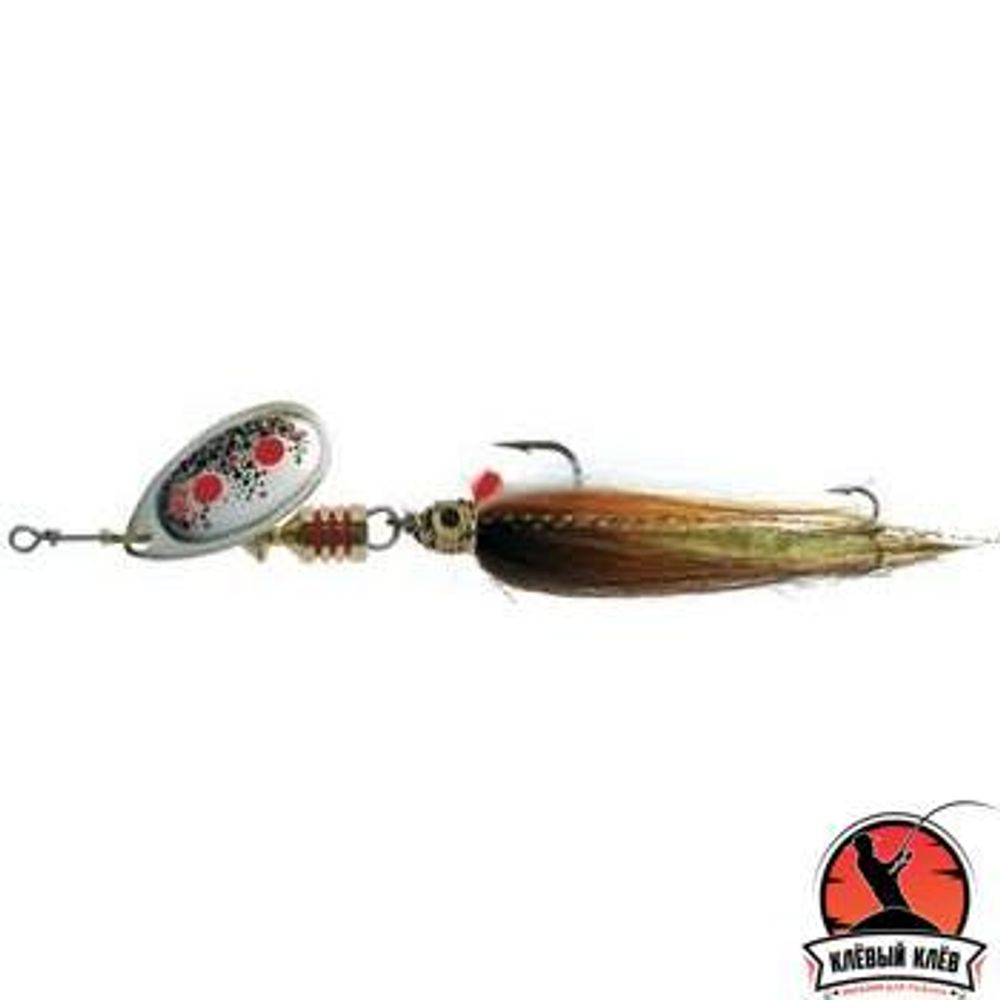 Блесна вращ. Mepps AGLIA TW STREAMER, 3, SILVER (блистер)