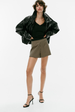 ШОРТЫ В ГОРОШЕК С ВЫСОКОЙ ПОСАДКОЙ — ZARA