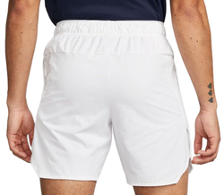 Мужские теннисные шорты Nike Dri-Fit Advantage Short 7in M - white/black